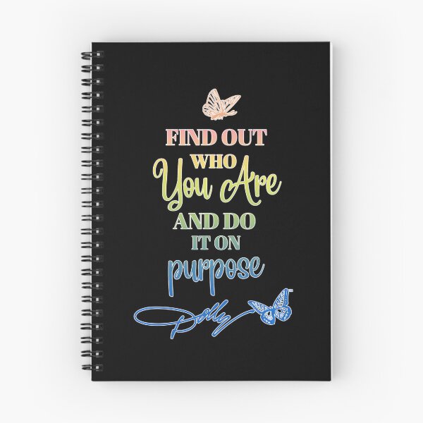 Item preview, Find Out Who You Are Dolly Quote Design designed and sold by CampbellkhDesig.