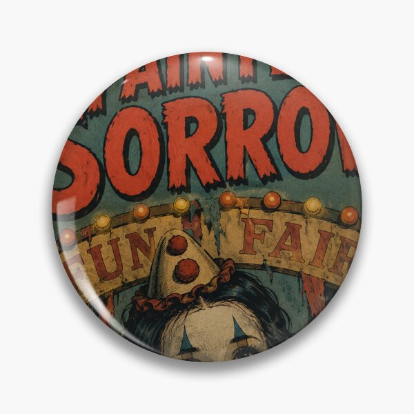 Item preview, Vintage Halloween Cover Art: Macabre Clown Girl Carnival designed and sold by bapupa.