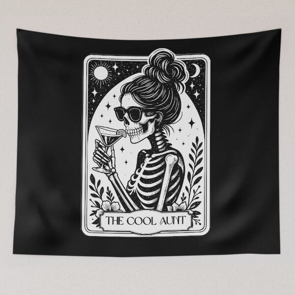 Item preview, The Cool Aunt Tarot Card designed and sold by dariakustocr.