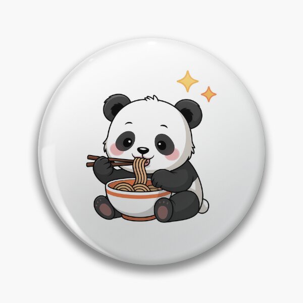 Item preview, Panda Eating Ramen Noodles Cute Animal Lover designed and sold by KD Merch.
