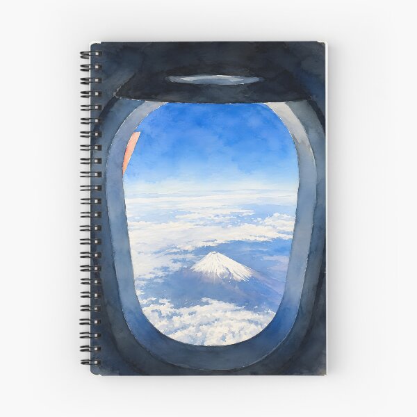 Item preview, Mount Fuji Airplane Window View designed and sold by HOMETOWN86.