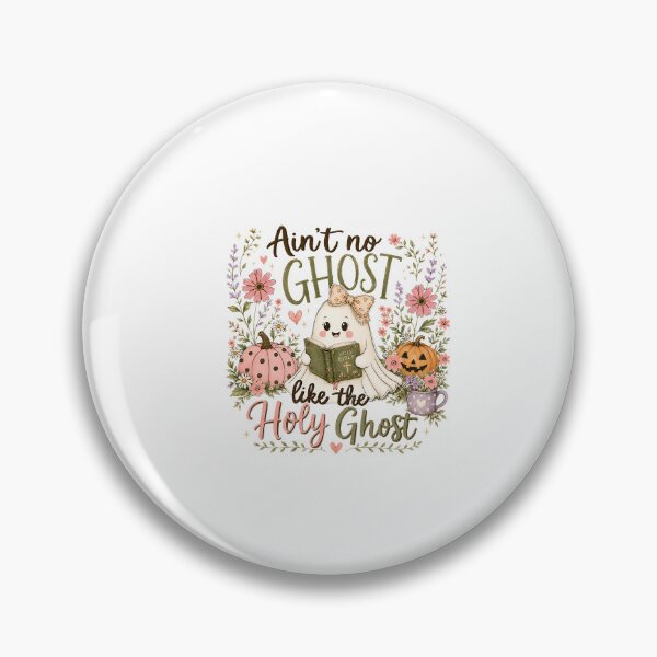 Item preview, Ain't No Ghost Like Holy Ghost Floral Spooky Halloween designed and sold by ImeldaSparks.