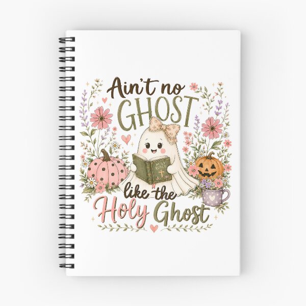 Item preview, Ain't No Ghost Like Holy Ghost Floral Spooky Halloween designed and sold by ImeldaSparks.