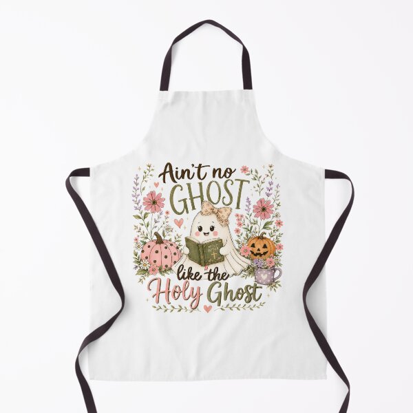 Item preview, Ain't No Ghost Like Holy Ghost Floral Spooky Halloween designed and sold by ImeldaSparks.