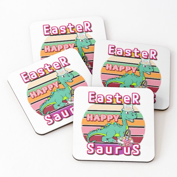 Item preview, Easter Saurus Rex Dinosaur T Rex Bunny Basket Eggs Easter  designed and sold by norieganida.