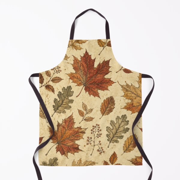 Item preview, Autumn Leaves Pattern – Vintage Fall Botanical Illustration designed and sold by DreamPixelPrint.