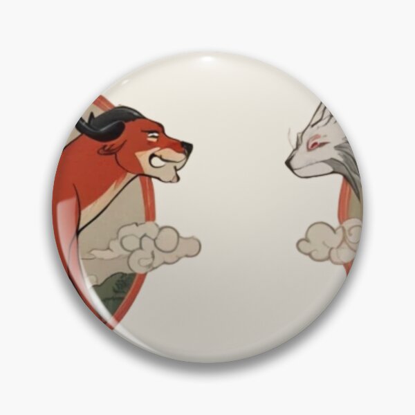 Item preview, Japanese Woodblock Mythical Creatures Art – Asian Folk Beasts Duo designed and sold by BLUESKY11a.