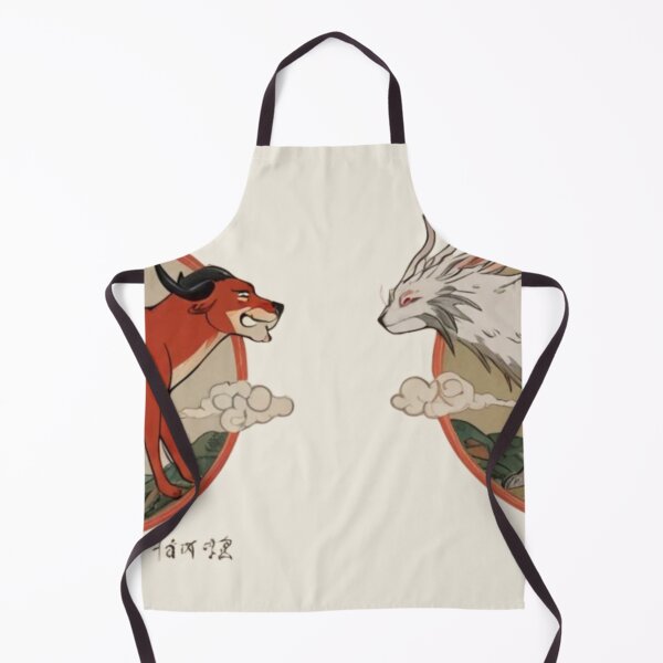 Item preview, Japanese Woodblock Mythical Creatures Art – Asian Folk Beasts Duo designed and sold by BLUESKY11a.
