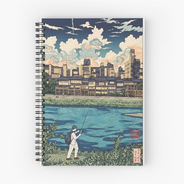 Item preview, Kyoto Riverside – Japan Modern Ukiyo-e Print designed and sold by JAPANCE STUDIO.