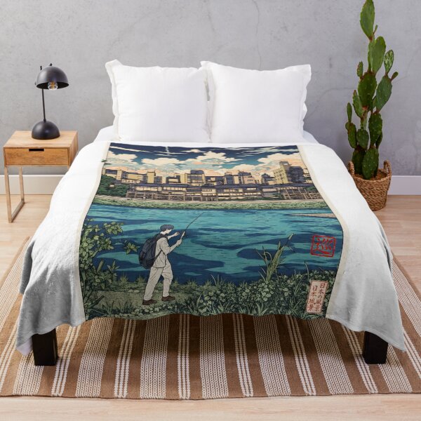 Item preview, Kyoto Riverside – Japan Modern Ukiyo-e Print designed and sold by JAPANCE STUDIO.