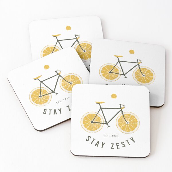 Item preview, Stay Zesty Lemon Bike designed and sold by Animoutique.