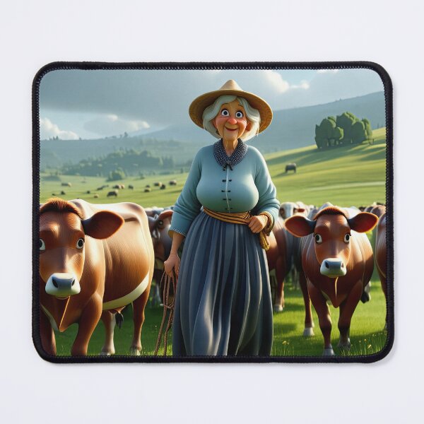 Item preview, Old Fart herding Cows designed and sold by Colin Bentham.