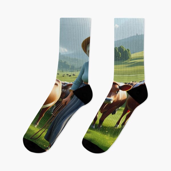 Item preview, Old Fart herding Cows designed and sold by Colin Bentham.