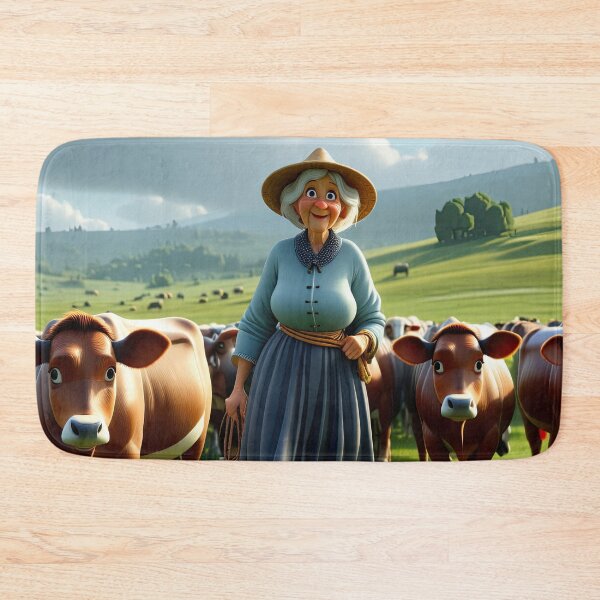 Item preview, Old Fart herding Cows designed and sold by Colin Bentham.
