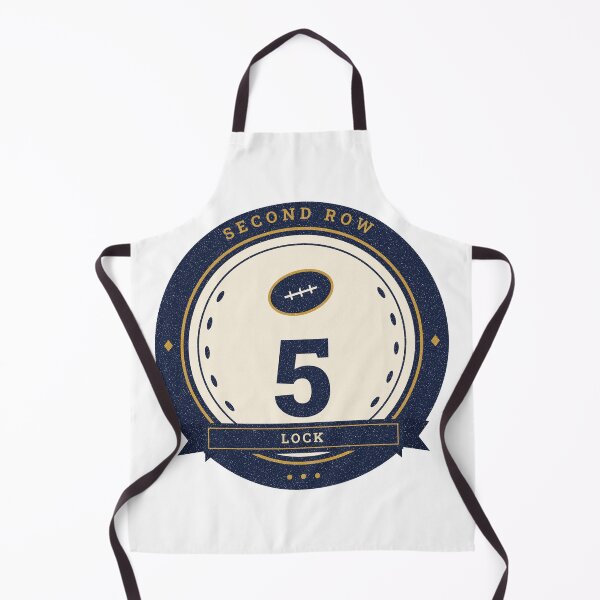 Item preview, Rugby Lock Number 5 Vintage Second Row Varsity Badge designed and sold by sca09.