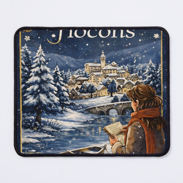 Item preview, Village under the snowflakes designed and sold by L atelier des lectrices.