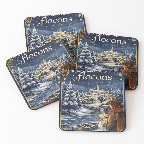 Item preview, Village under the snowflakes designed and sold by L atelier des lectrices.