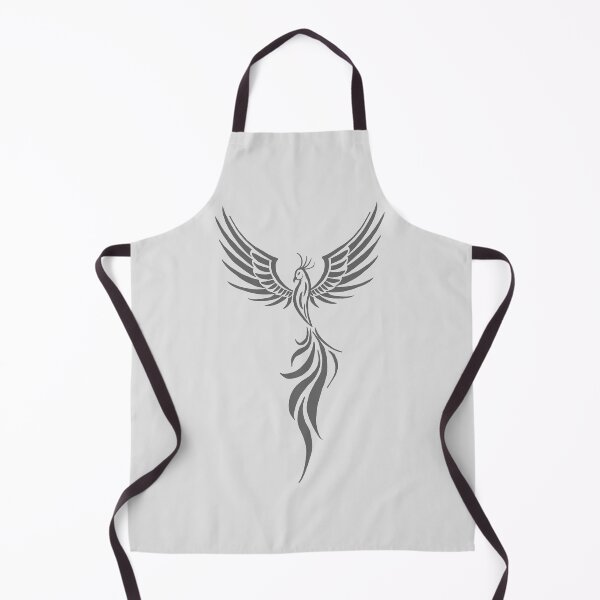 Item preview, Minimalist Tribal Phoenix Rising Tattoo Design designed and sold by URSM.