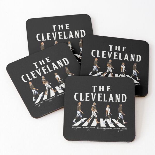 Item preview, Cleveland Football Fan Abbey Road Style Tee designed and sold by RobertBar34259.