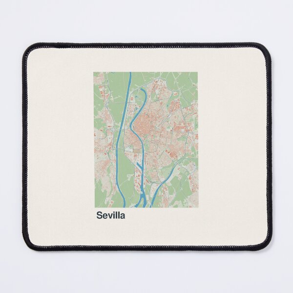 Item preview, Seville Minimalistic Map Art designed and sold by MapsNerd.