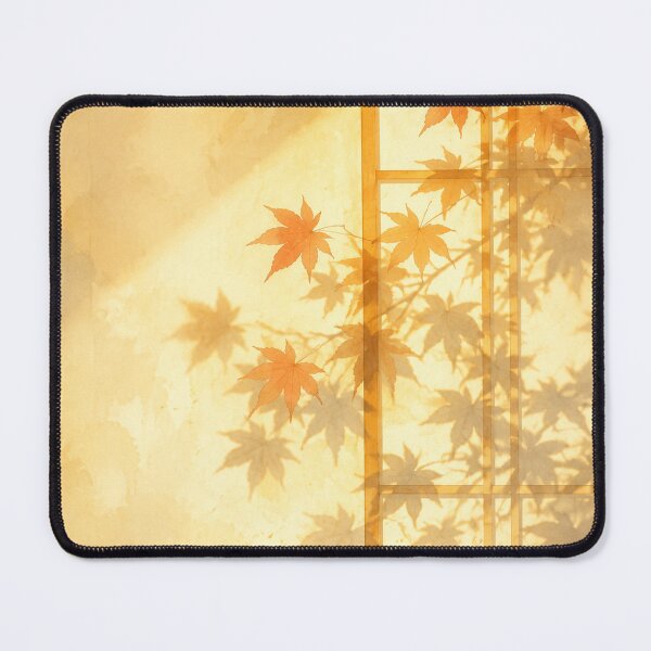Item preview, Maple Light on Shoji Poster | Autumn Japanese Room Wall Art designed and sold by LuminaKage.