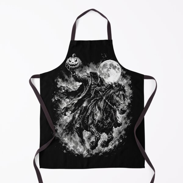 Item preview, Headless Horseman Pumpkin Rider Vintage Horror Halloween designed and sold by BareCrack.