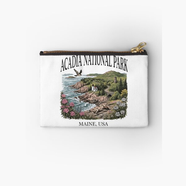 Item preview, Acadia Coastal National Park Vintage Design designed and sold by JenniferF90649.