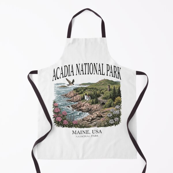 Item preview, Acadia Coastal National Park Vintage Design designed and sold by JenniferF90649.