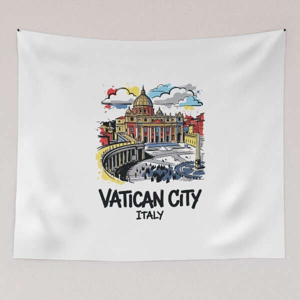 Item preview, Vatican City St Peters Basilica Italy Art designed and sold by Merch by Das Design Studio.