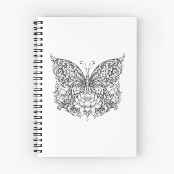 Item preview, Ornamental Butterfly Sacred Lotus Thai Art designed and sold by mamhew2456.
