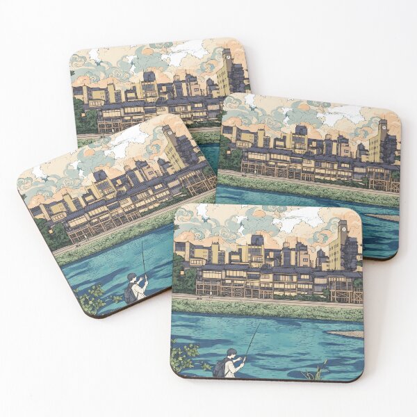 Item preview, Copy of Kyoto Riverside – Japan Modern Ukiyo-e Print designed and sold by JAPANCE STUDIO.