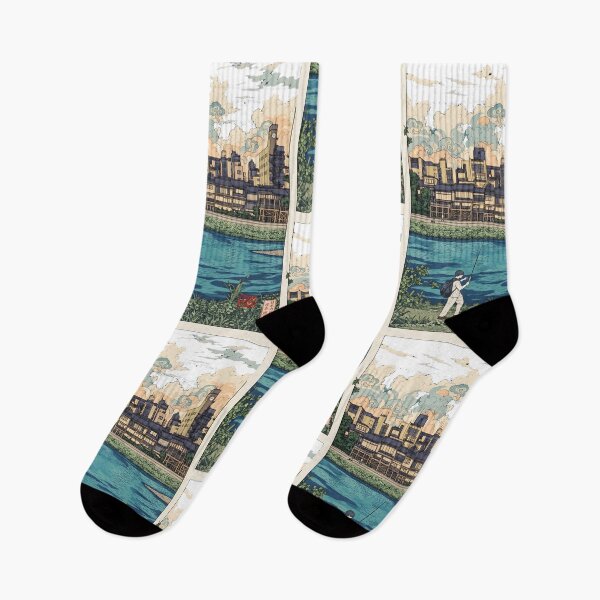 Item preview, Copy of Kyoto Riverside – Japan Modern Ukiyo-e Print designed and sold by JAPANCE STUDIO.