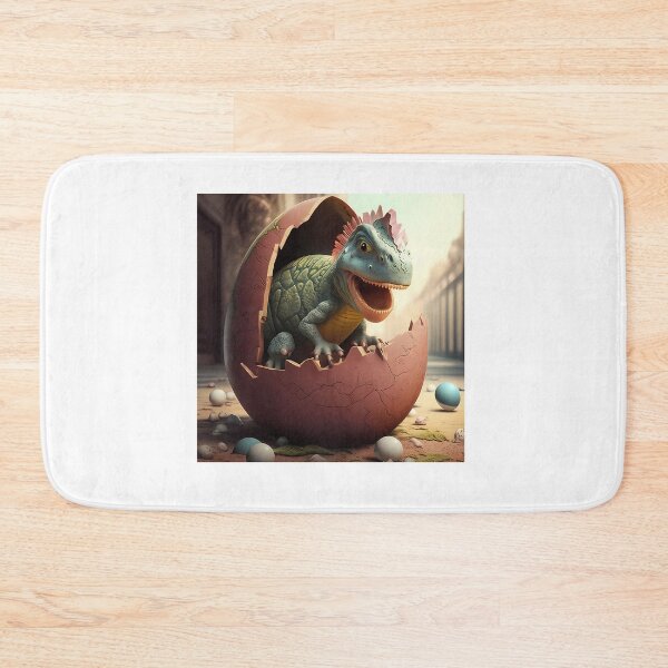 Item preview, Easter Saurus Rex Funny Baby Dinosaur Hatching Egg Flowers designed and sold by norieganida.
