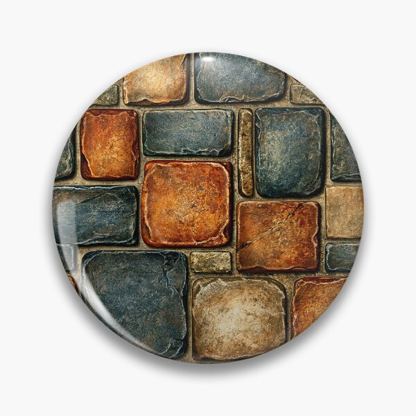 Item preview, Ancient Warm Toned Castle Cobblestone Art designed and sold by Piotrek0001.