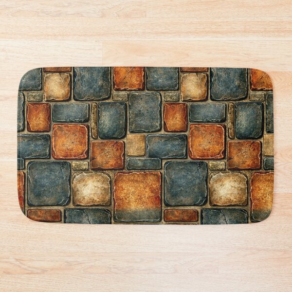 Item preview, Ancient Warm Toned Castle Cobblestone Art designed and sold by Piotrek0001.