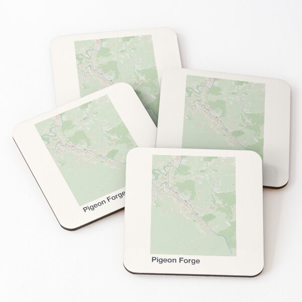 Item preview, Pigeon Forge Minimalistic Map Art designed and sold by MapsNerd.