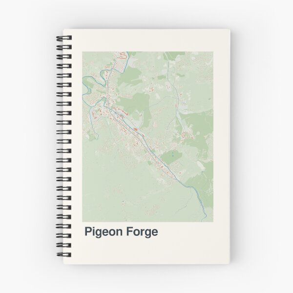 Item preview, Pigeon Forge Minimalistic Map Art designed and sold by MapsNerd.