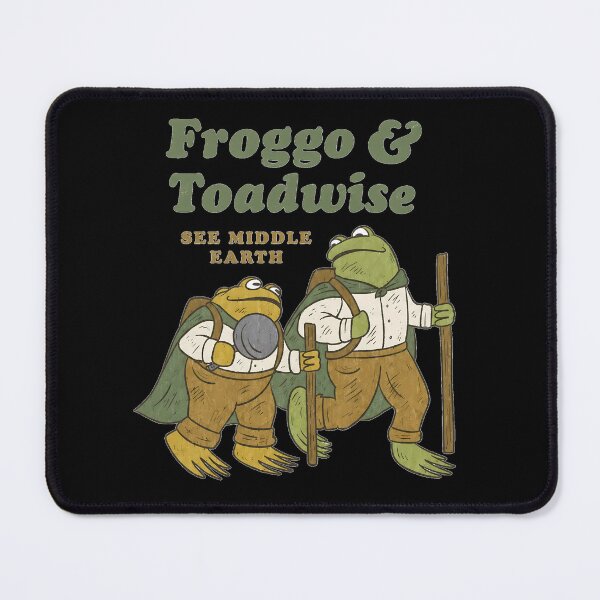 Item preview, Froggo and Toadwise_ Middle-earth Travelers designed and sold by Art-Monnard.