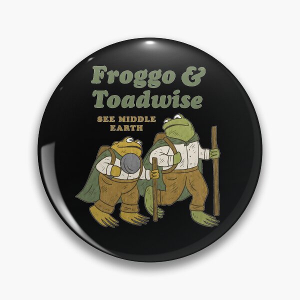 Item preview, Froggo and Toadwise_ Middle-earth Travelers designed and sold by Art-Monnard.