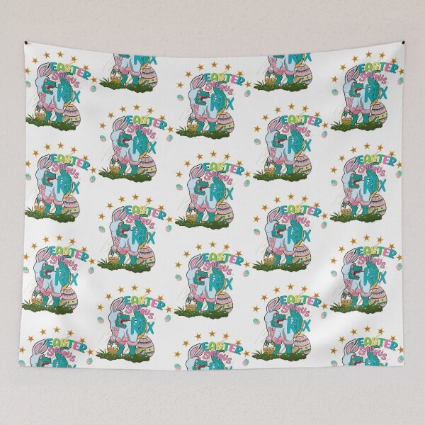 Item preview, Easter Saurus Rex -Happy Easter 2022 - Cute Easter Bunny designed and sold by norieganida.
