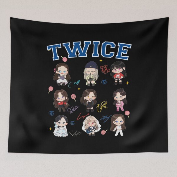 Item preview, Cute Chibi Kpop Girl Group Fan designed and sold by TanyaHami62664.