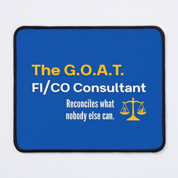 Item preview, The G.O.A.T. FI/CO Consultant - Funny SAP Gift designed and sold by HypercareClub.