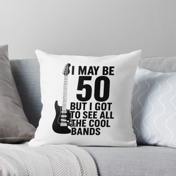 Item preview, I May Be 70 But I Got To See All The Cool Bands designed and sold by hannartbaker.