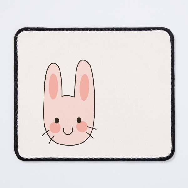 Item preview, Cute Hand Drawn Pink Bunny Aesthetic designed and sold by Porpor Artwork.