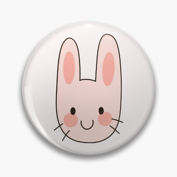 Item preview, Cute Hand Drawn Pink Bunny Aesthetic designed and sold by Porpor Artwork.