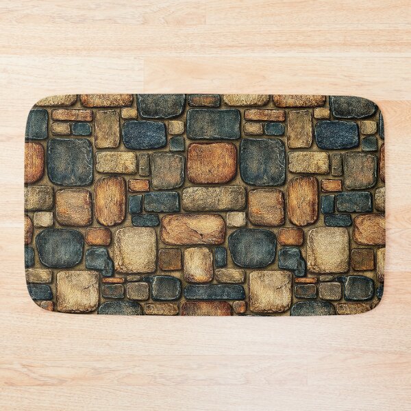 Item preview, Rustic Earthy Brown Fortress Stone Texture designed and sold by Piotrek0001.
