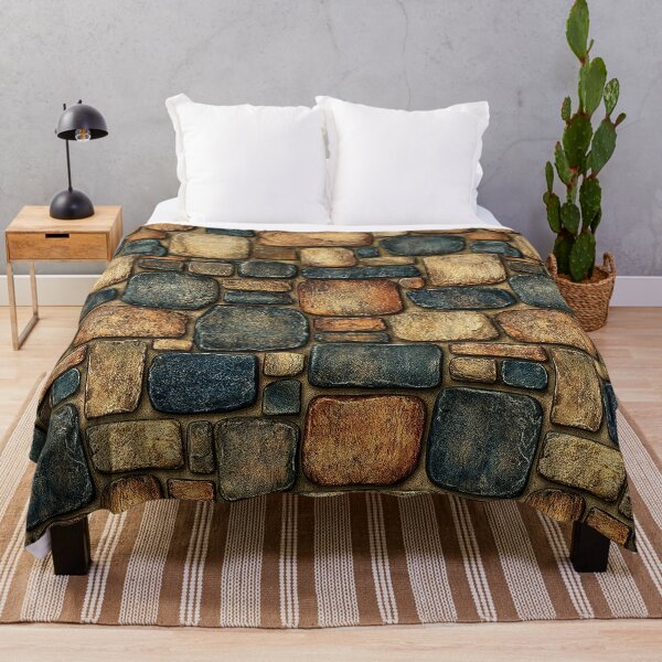 Item preview, Rustic Earthy Brown Fortress Stone Texture designed and sold by Piotrek0001.