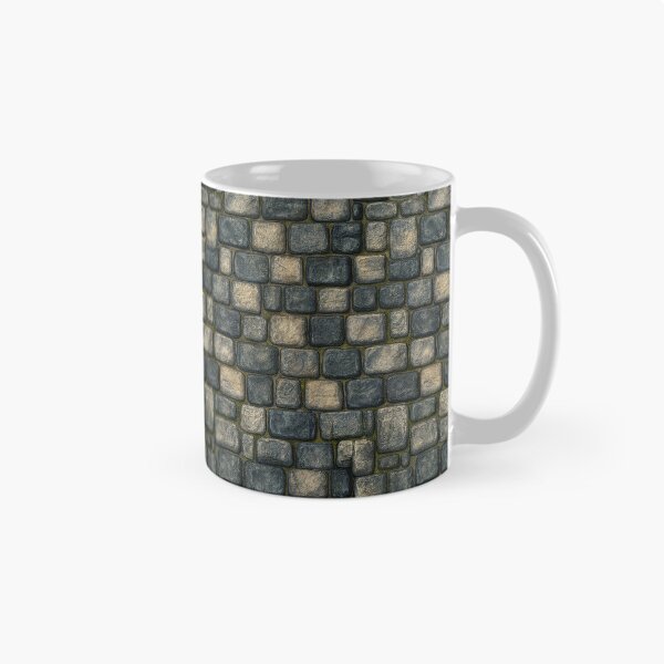 Item preview, Classic Grey Squared Castle Cobblestone designed and sold by Piotrek0001.
