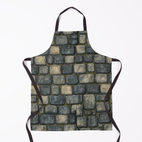 Item preview, Classic Grey Squared Castle Cobblestone designed and sold by Piotrek0001.