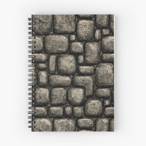 Item preview, Detailed Dark Grey Ancient Cobblestone Art designed and sold by Piotrek0001.